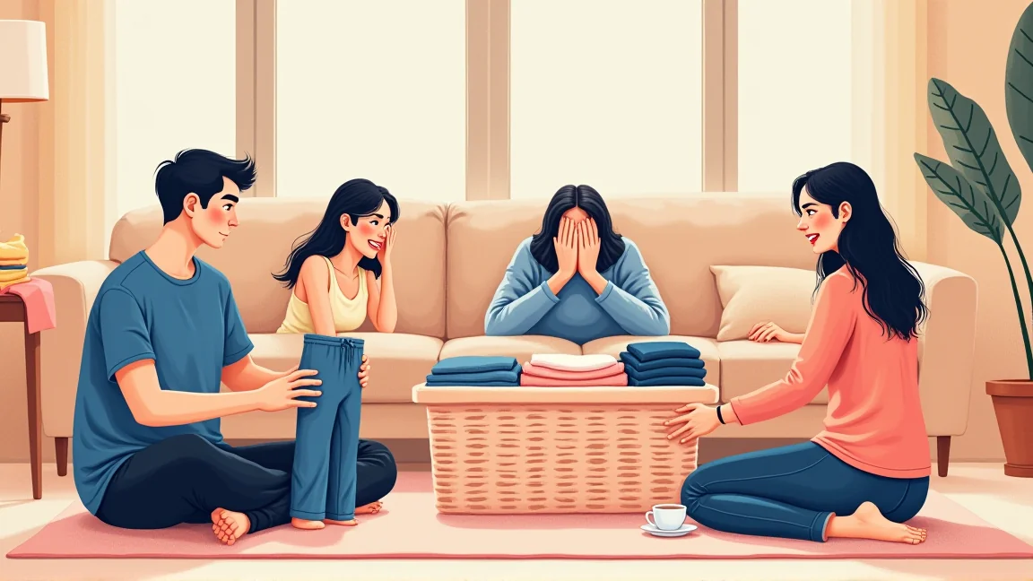 「だってあなた、別に逃げ出す心配はそんなにないでしょ？」洗濯物をたたみながら妻が放った渾身のひと言…