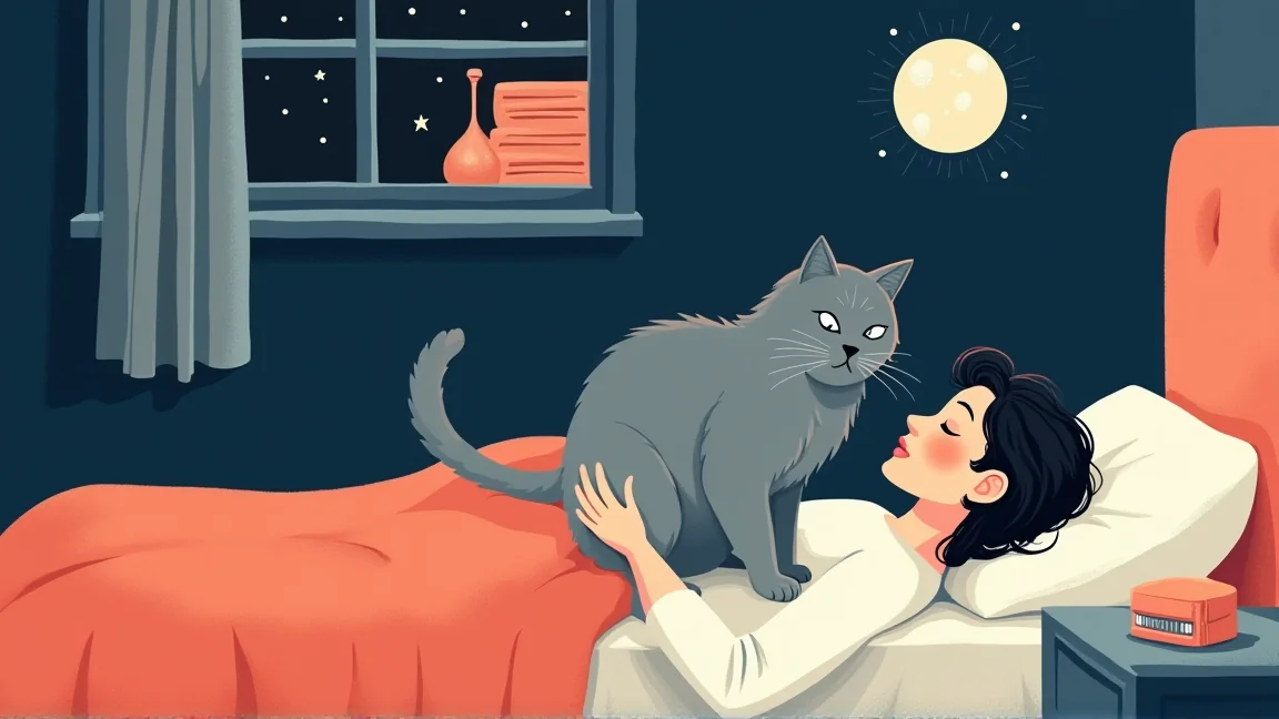 夜中に猫を撫でてた不眠症投稿者、知らないうちに猫を「夜中起こせば抱っこタイム」に訓練した話｜TIFU