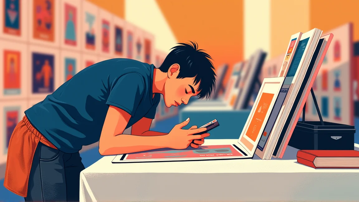 「お荷物がそのままなので、ご無事か確認したくて」宿から留守電、20歳の絵描きは会場の机で舟を漕いでいた
