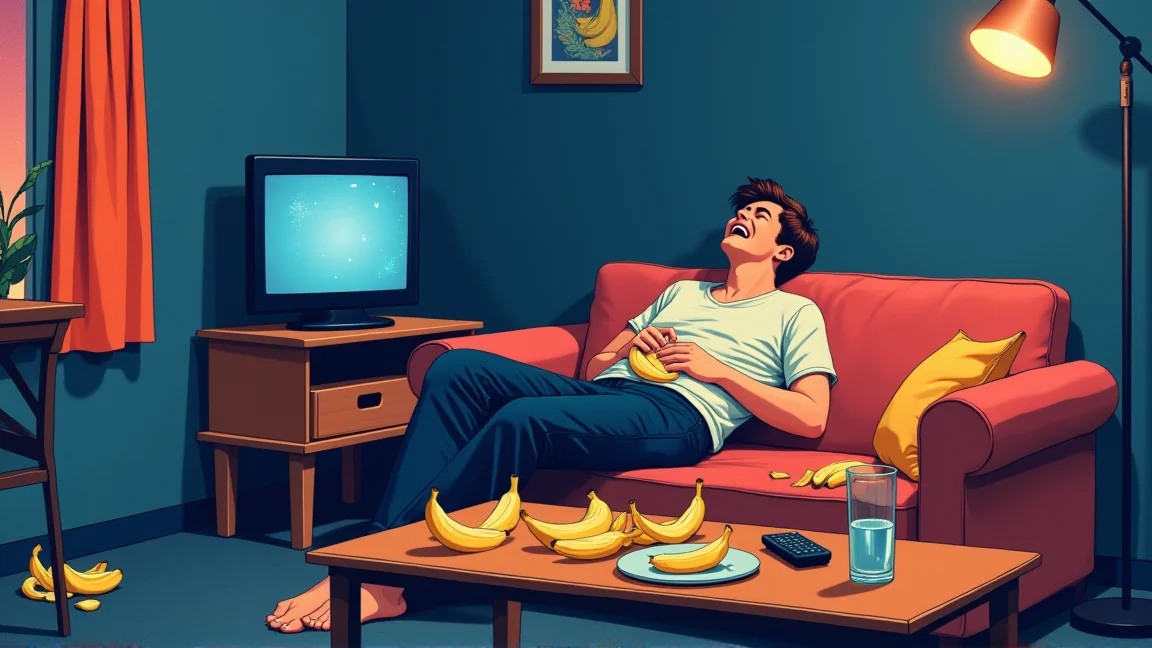 「栄養が血に染み込んでいくのが分かった」そこからバナナを6本食べてしまった男の夜