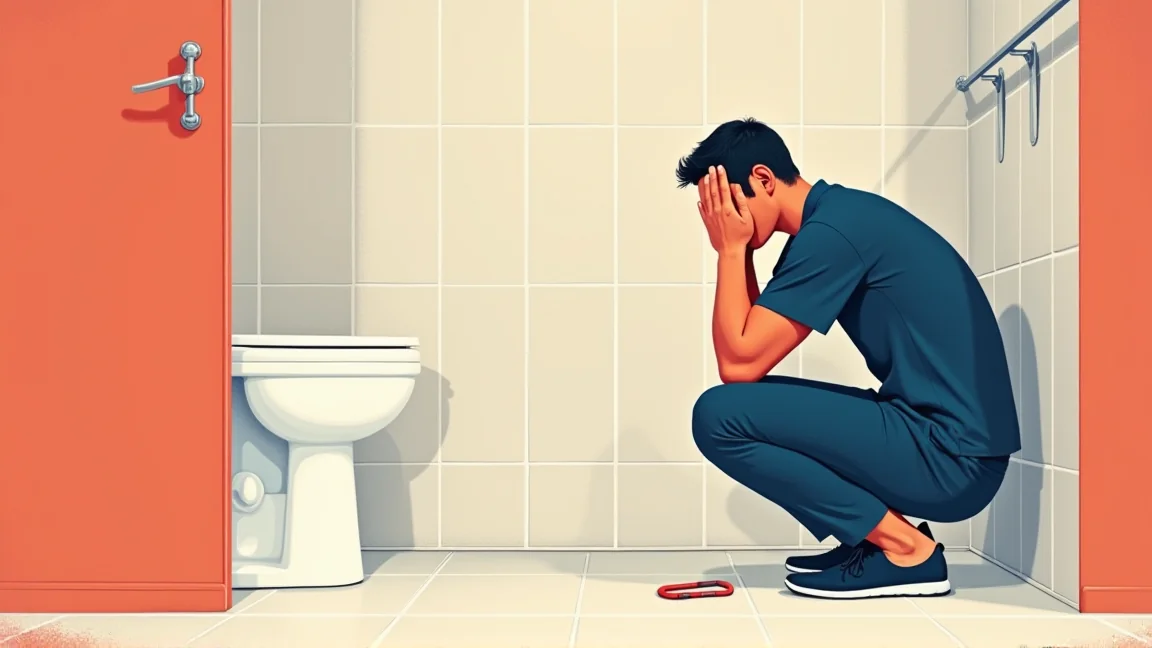 「このズボン、ポケットが浅すぎる」職場のトイレで立ち上がった瞬間、鍵束が流れていった話